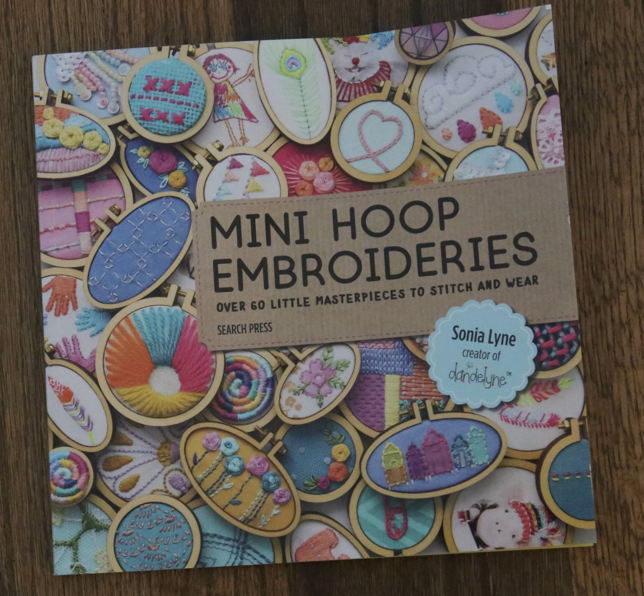 Mini Hoop Embroideries book