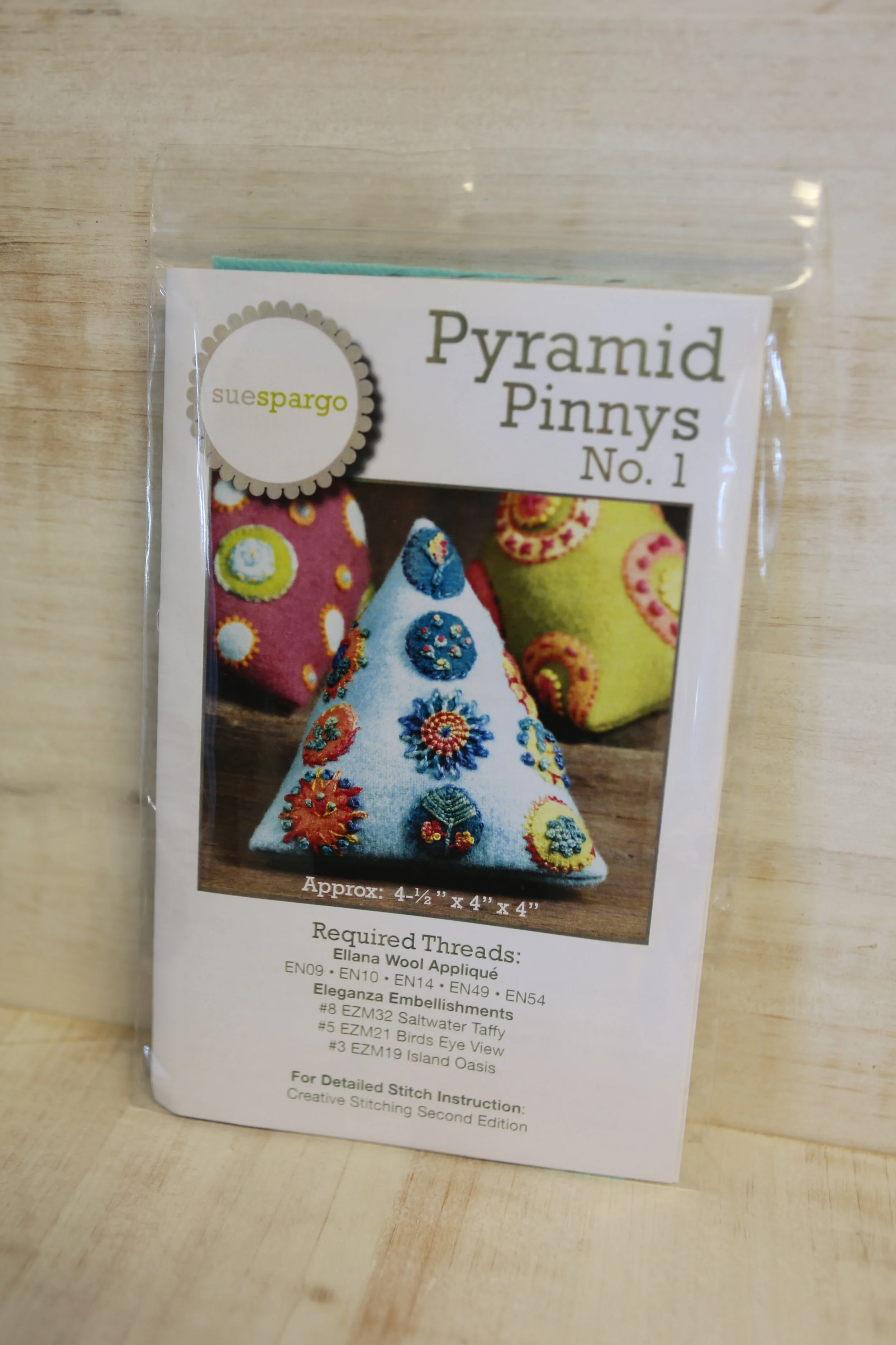 Pyramid Pinnys No. 1 by Sue Spargo 