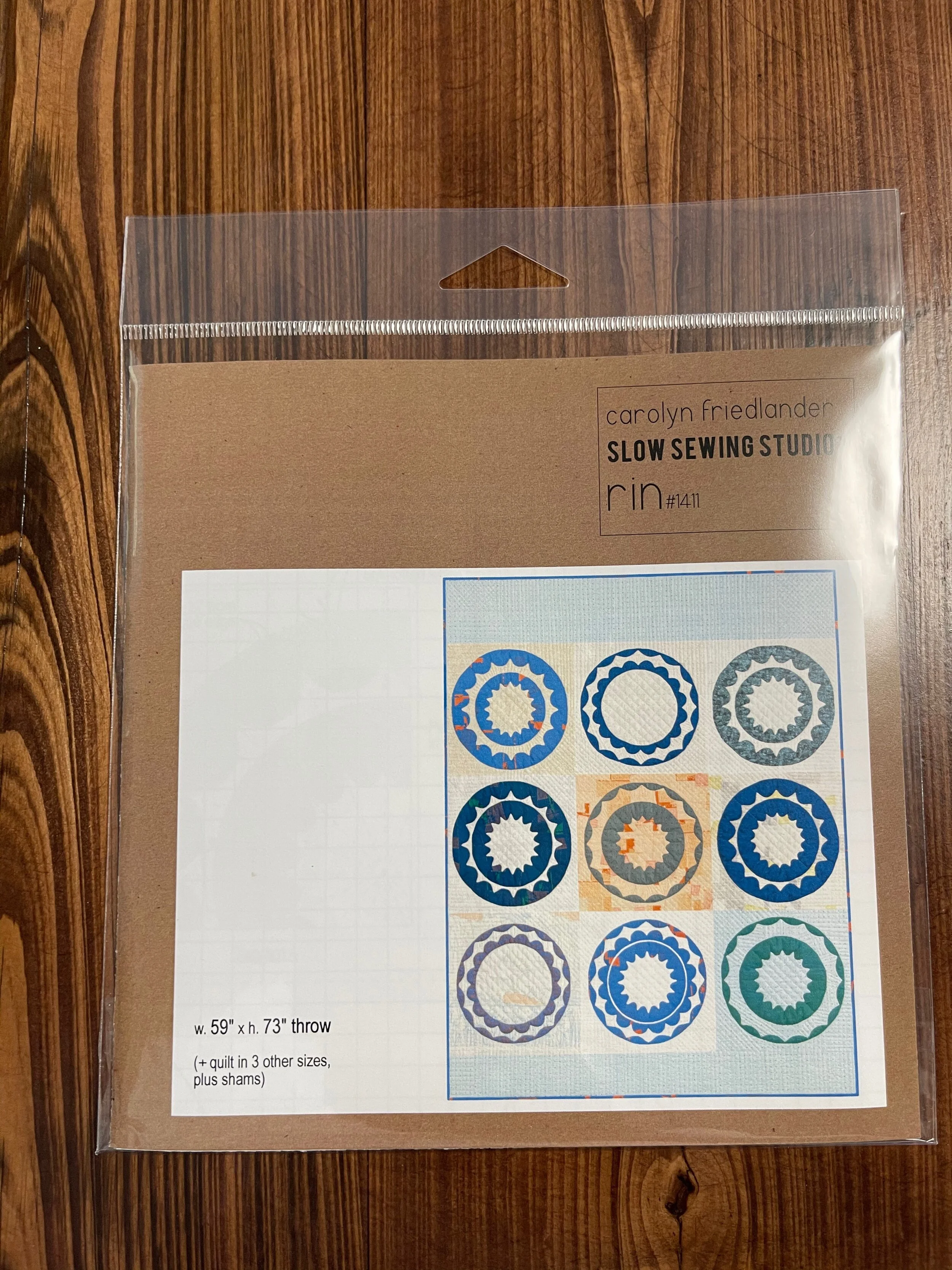 Rin Quilt pattern by Carolyn Friedlander