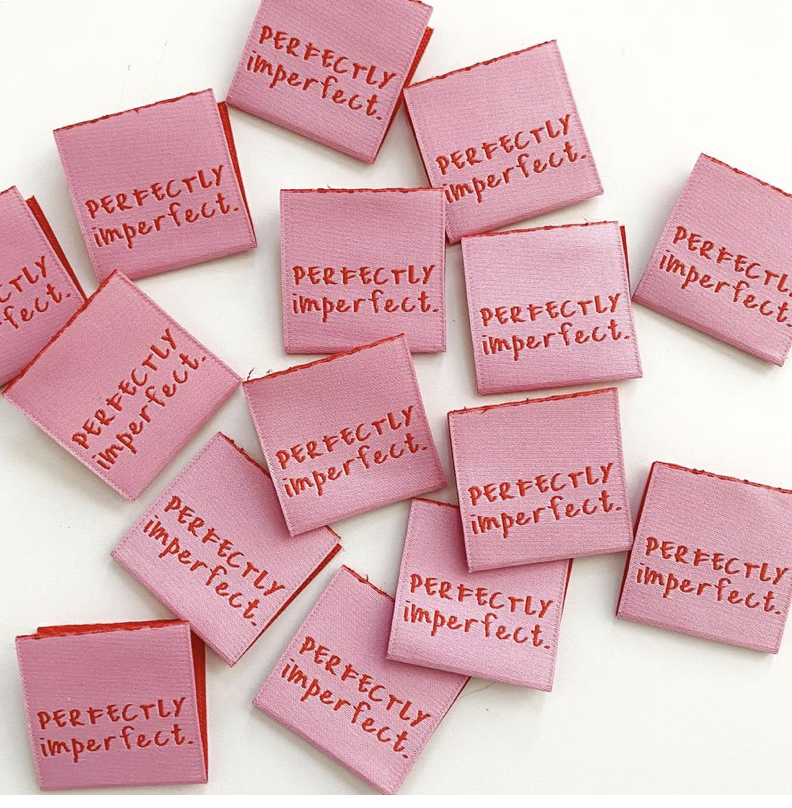 Kylie and the Machine woven labels - Perfectly Imperfect