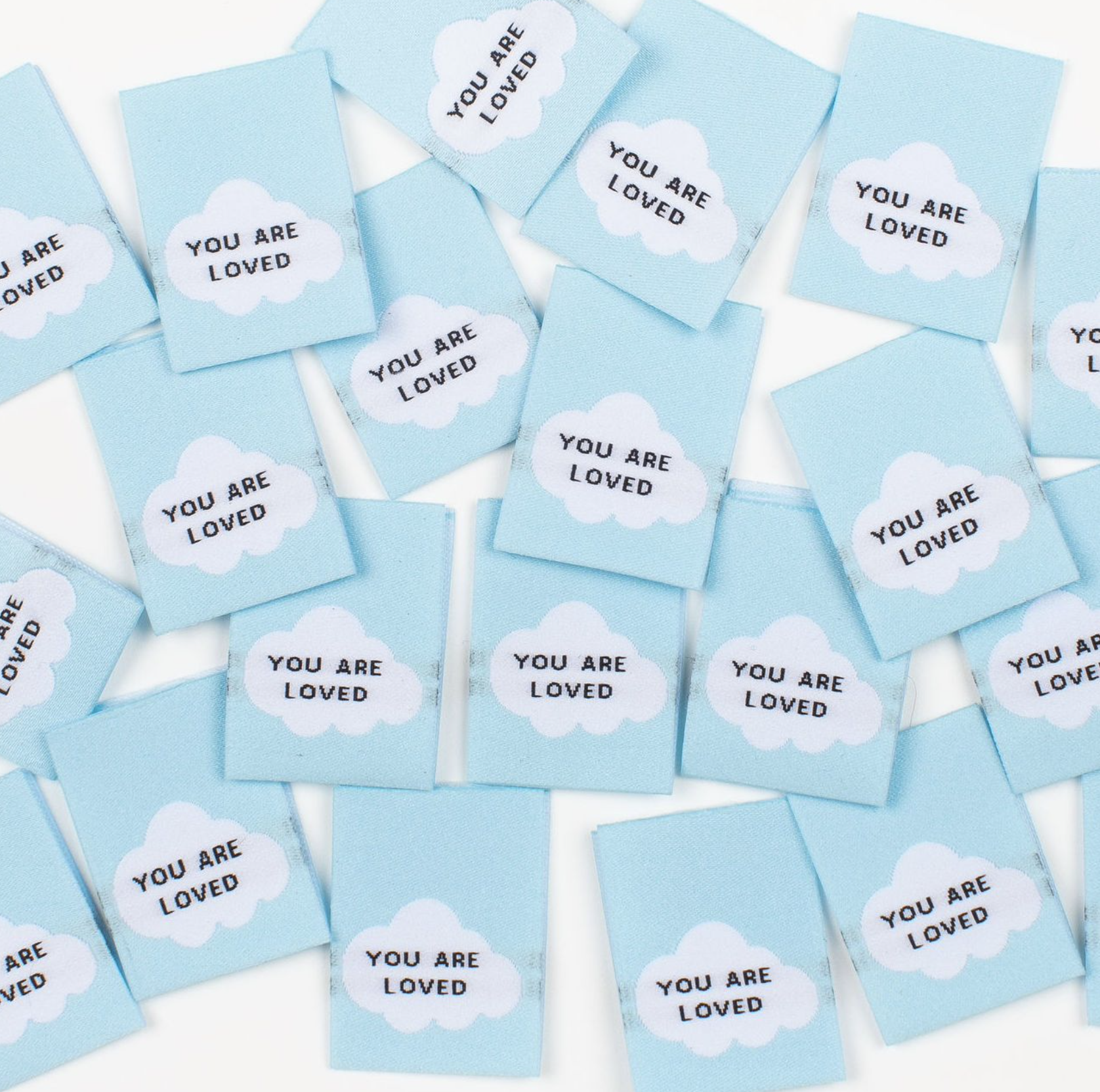 Kylie and the Machine woven labels - You are Loved