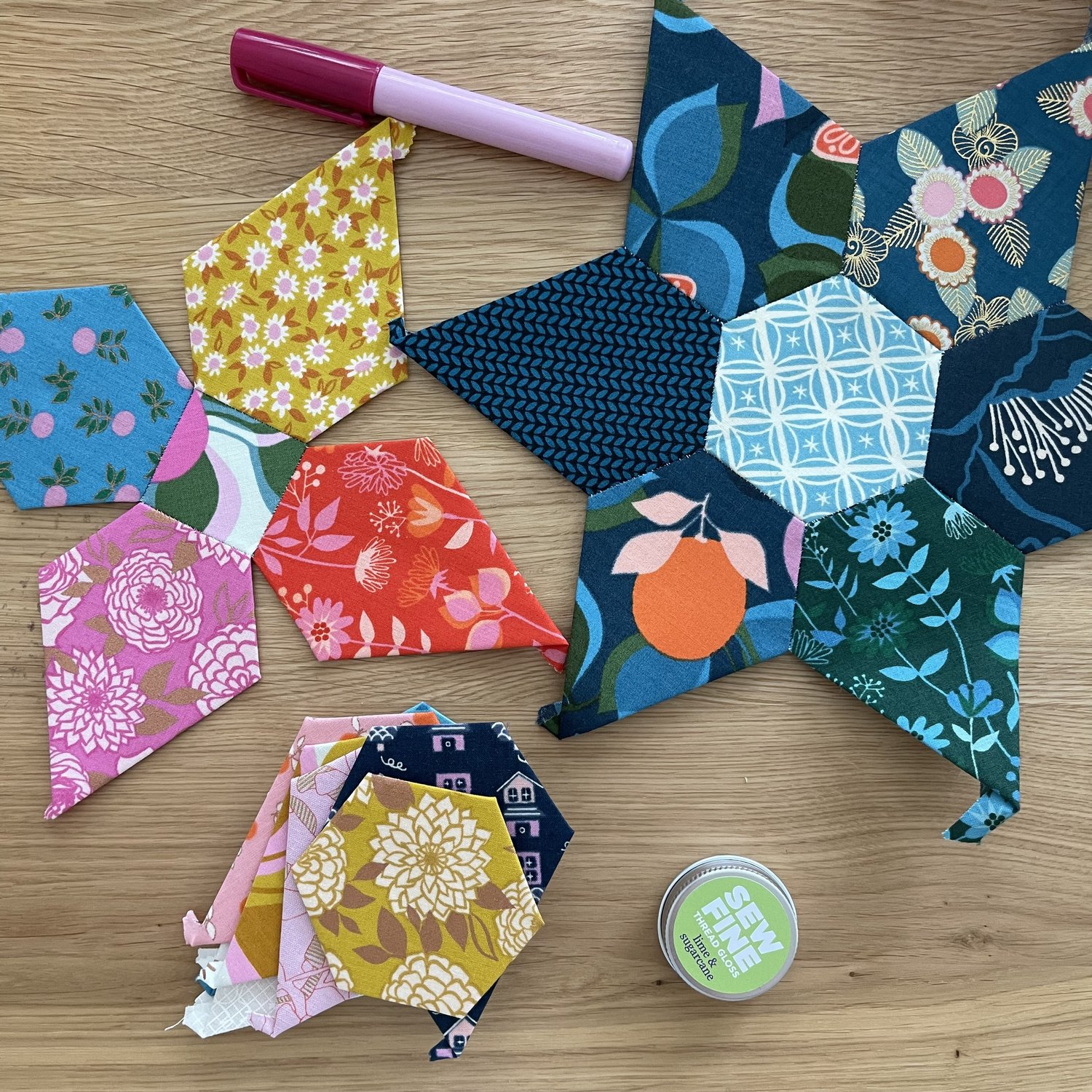 Custom English Paper Piecing Workshop — The Craft Table