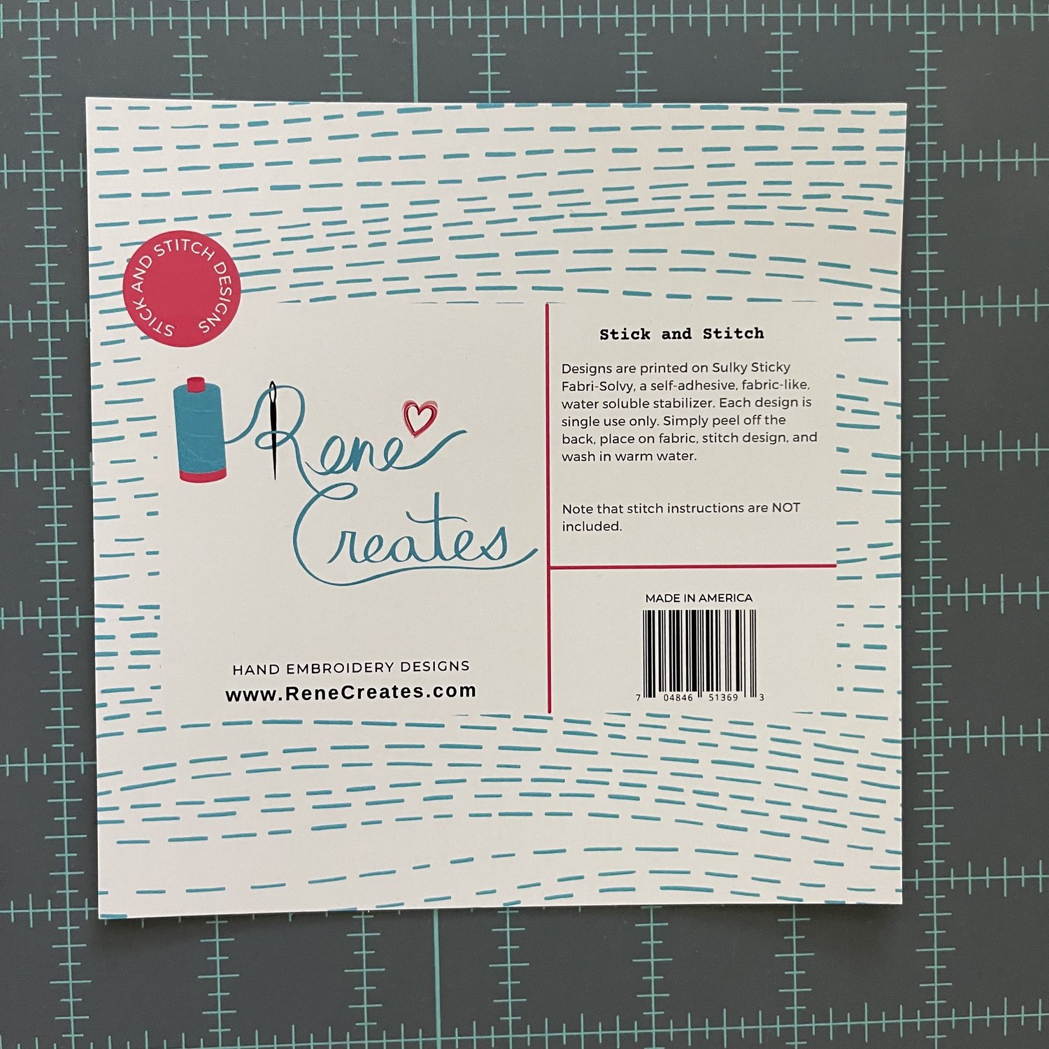 Stick and Stitch Geometric Circles Pack — The Craft Table