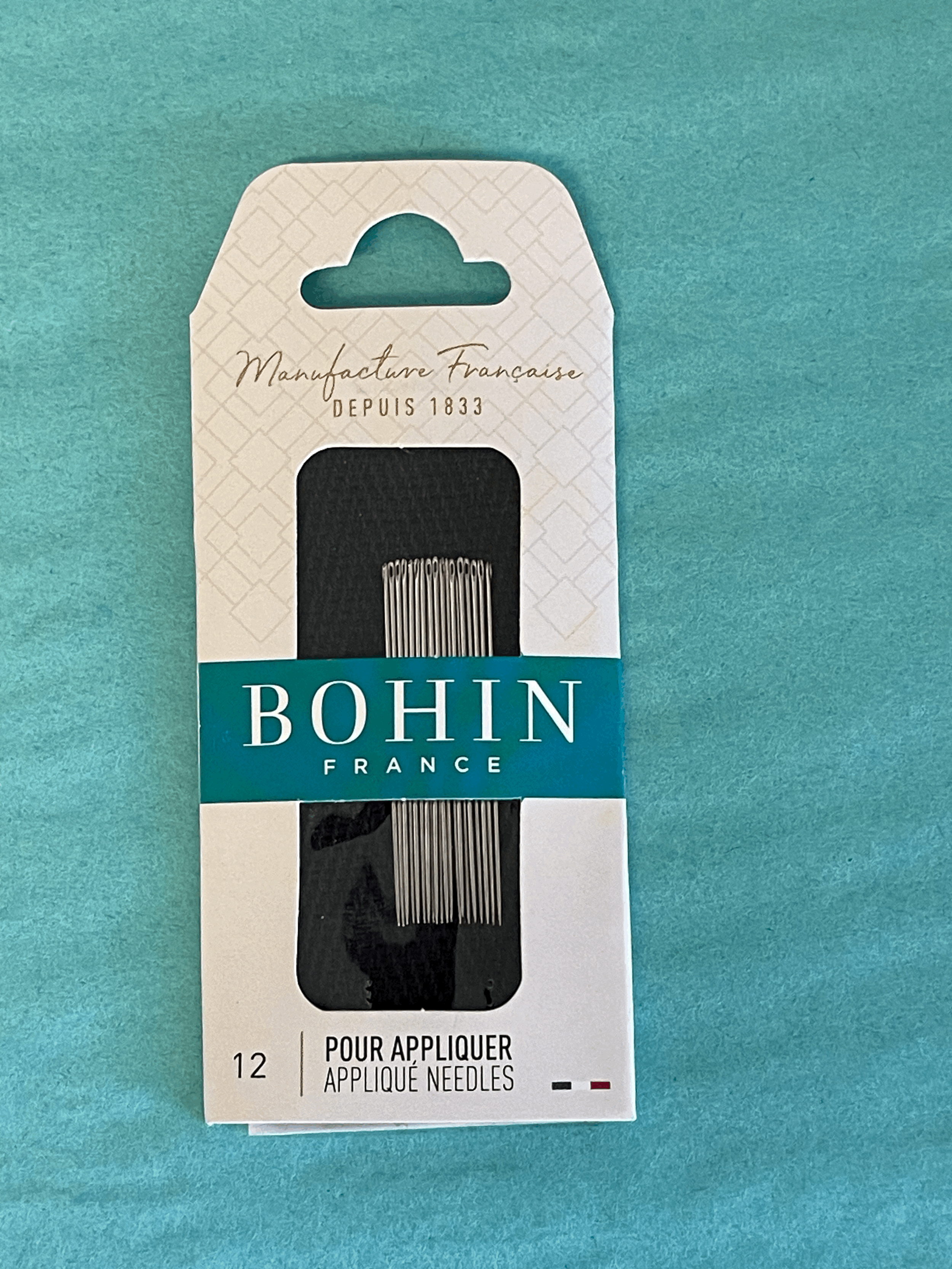 Bohin Size 12 Applique Needles
