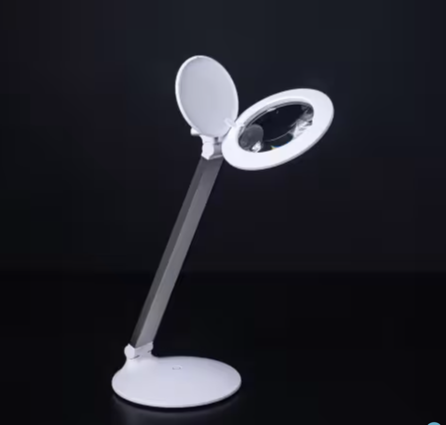 Daylight Halo Go 2  Rechargeable Table Light and Magnifier