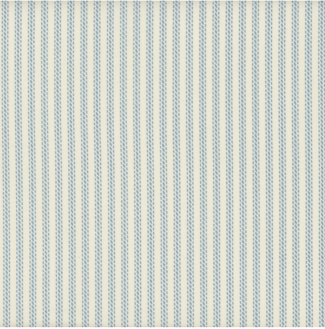 Cozy House Pillow Ticking Chambray