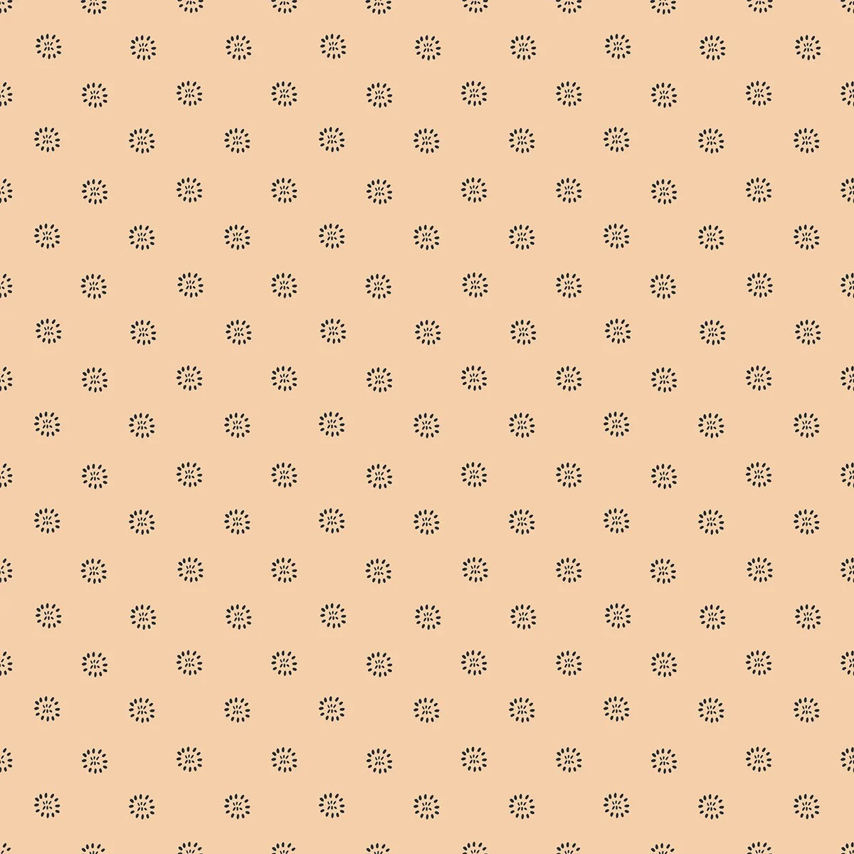 Stamped Flower in Creme Brûlée - Favorite Flowers