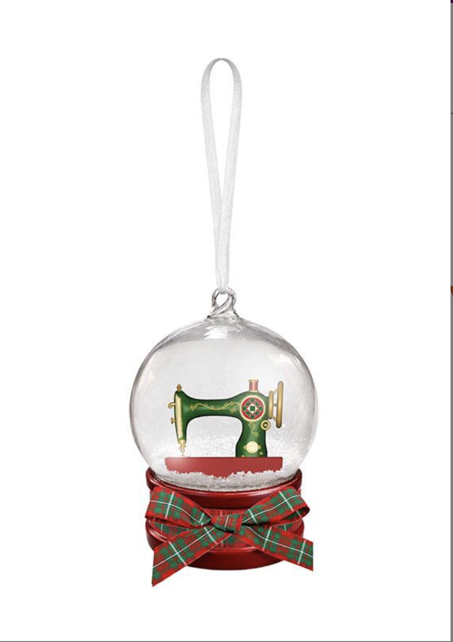 Ornament Vintage Snowglobe