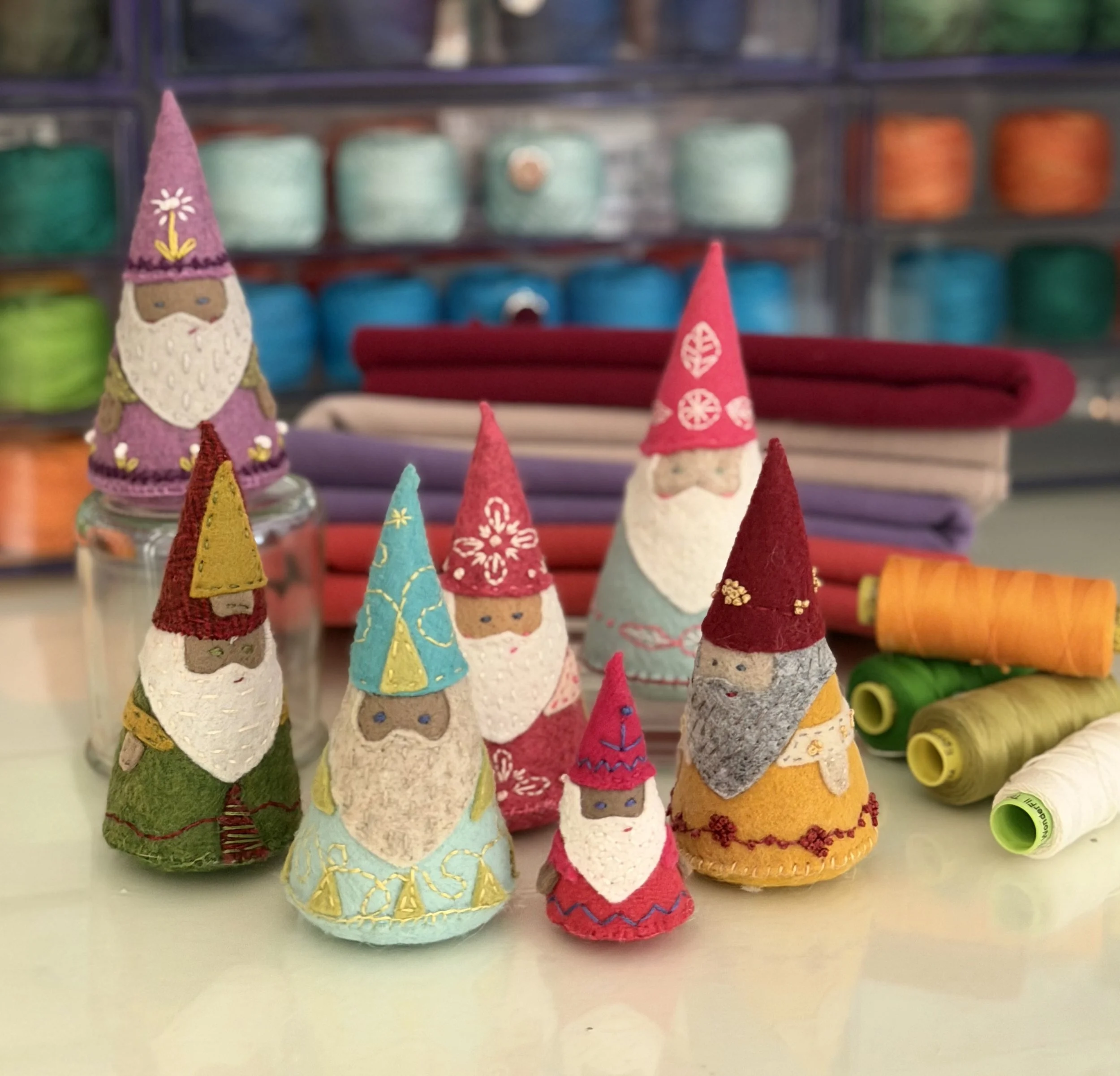 Wool Felt Gnome Workshop