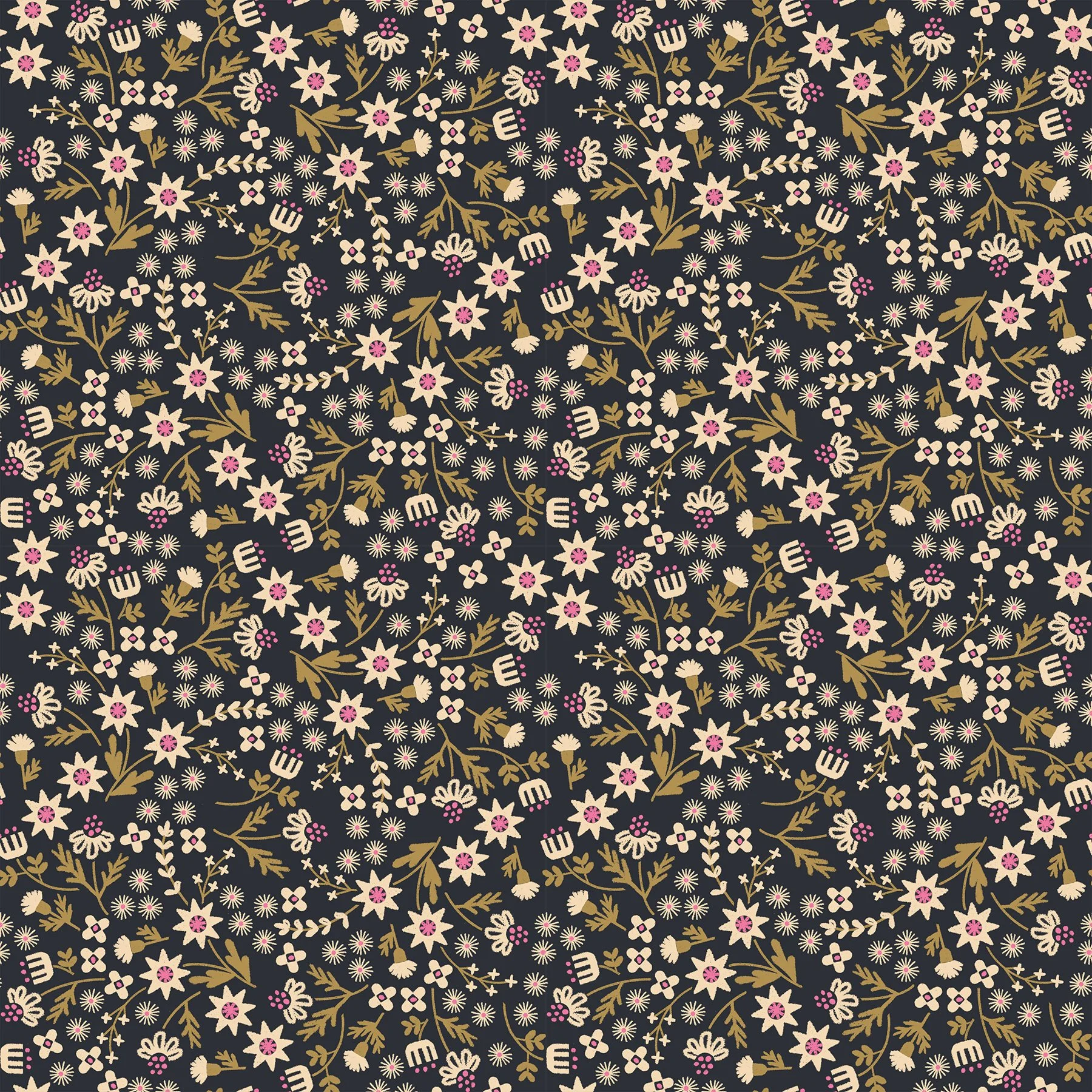 Inflorescence in Soft Black - Favorite Flowers