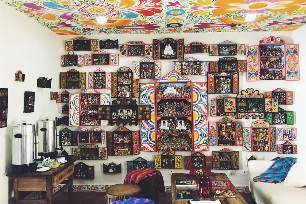 Most creative hotel lobby ever? © Sarah Reid