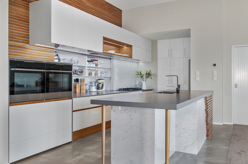 A NEW HORIZON IN MARBLE AND OAK  - Click to explore