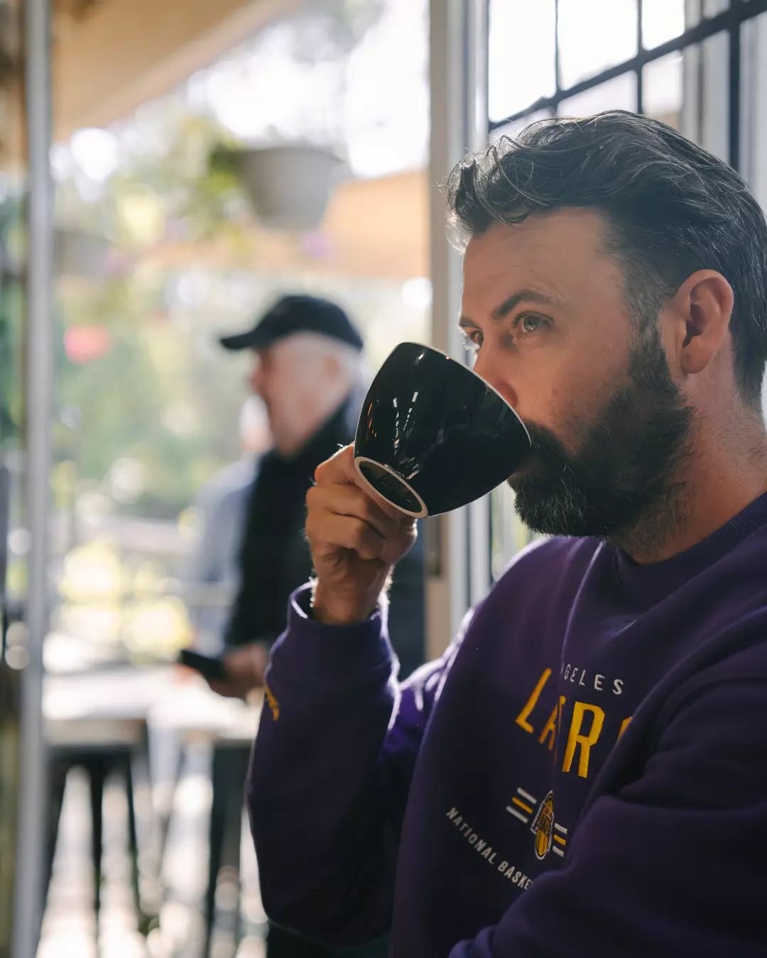 Meet Troy, one of our cherished regulars journeying from the Gold Coast 🌊. &quot;Every time I visit Maleny to see family, I always make sure to stop in for a delicious coffee at my favourite caf&eacute;.&quot; Such words warm our hearts! 💛 Where's 