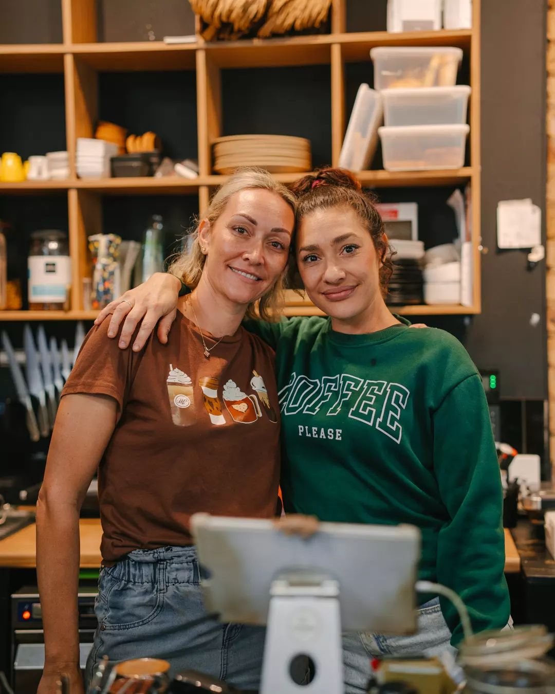 Here at #ConceptCoffee, we're all about keeping it in the family! 🌿✨ Sara and Eleisha, our dynamic sister duo, are at the heart of our Maleny-born community. It&rsquo;s not just about great coffee, it&rsquo;s about great company. 

#CommunityVibes #