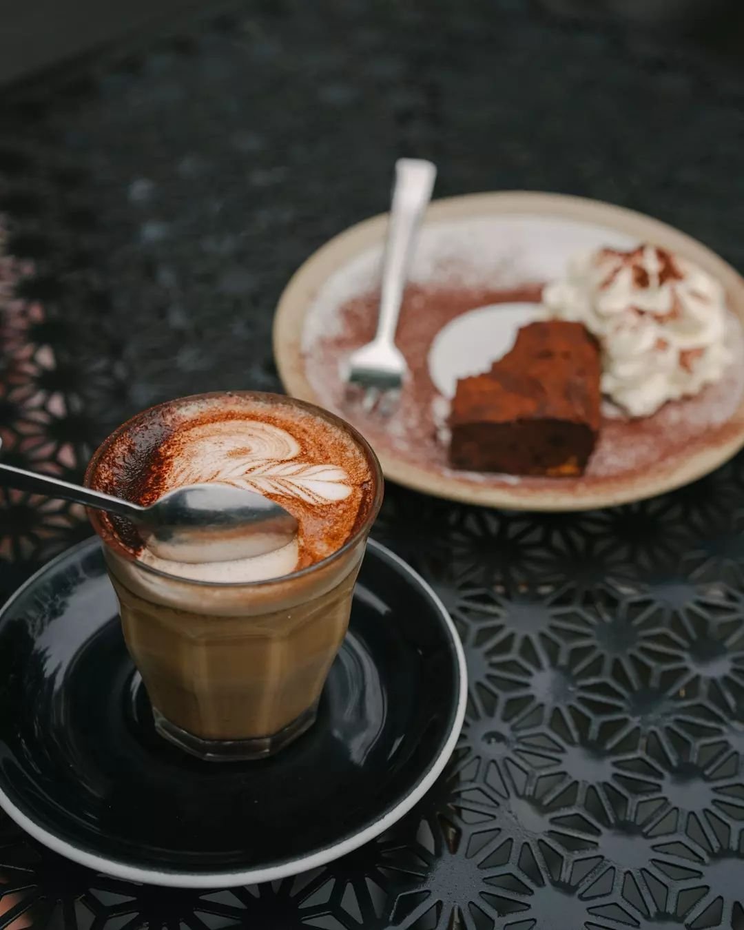 Life's too short for just one treat! 🍰☕ Dive into the delight of our freshly baked brownie with a swirl of whipped cream, perfectly accompanied by a classic latte. 

#SweetSavour #CafeLife #ChocolateLovers #MelbourneCafes #ConceptCoffeeTreats