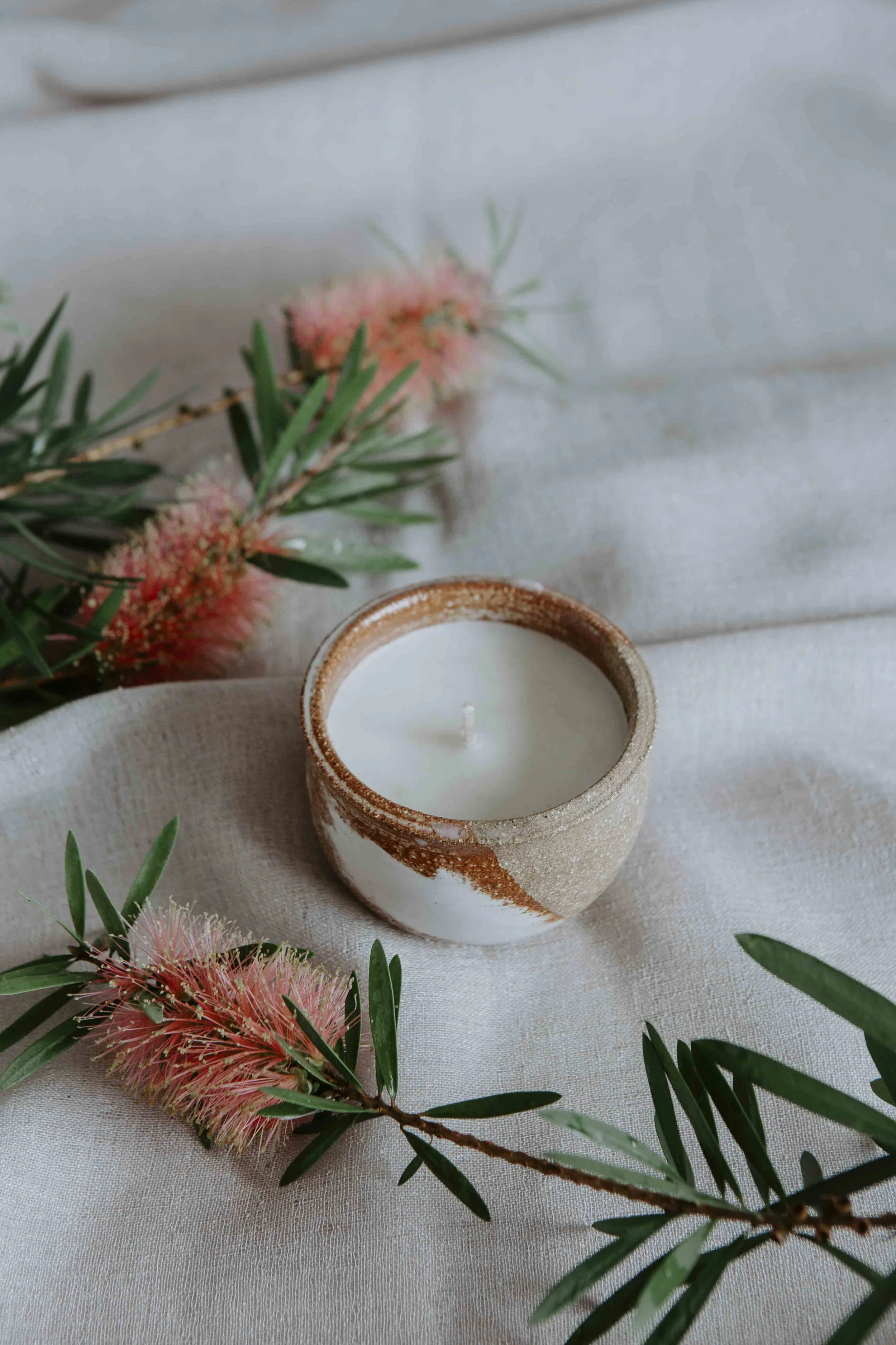 Mud Clay Candles