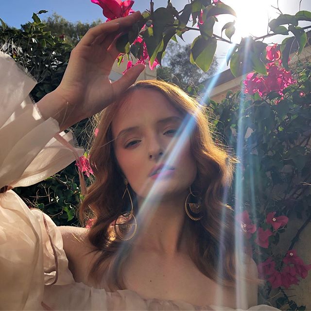 Touched by an angel 👼🏼 behind the scenes from this week&rsquo;s shoot with @andrewhophoto, @jacquibradfieldmakeup and @viviensmodelmgmt beauty @kyary1996. Caroline wears @preston_howlett_ jewels with @maevana_ gown ✨ #madeinwa #stylist #fashionstyl