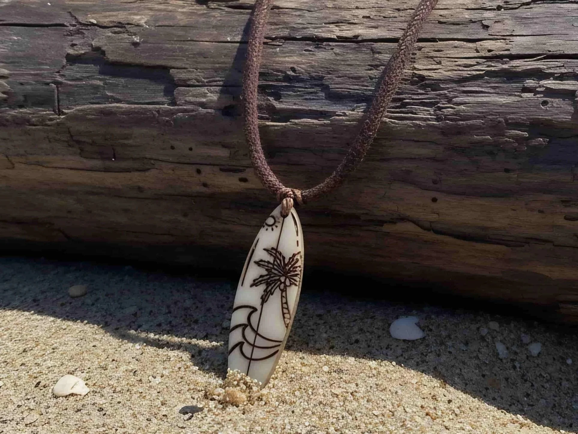 Surfboard Necklace