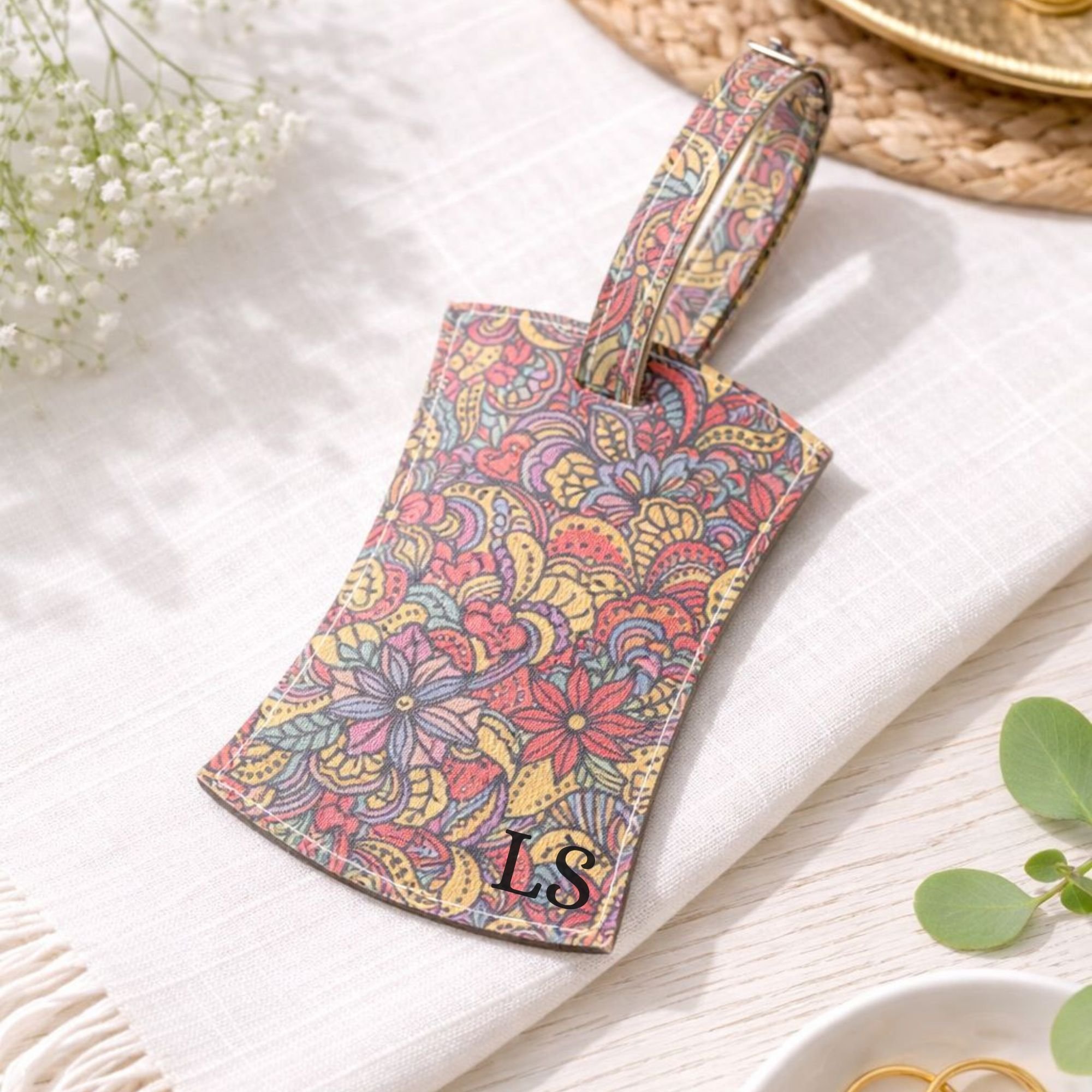 Personalised Luggage Tag - Hippie