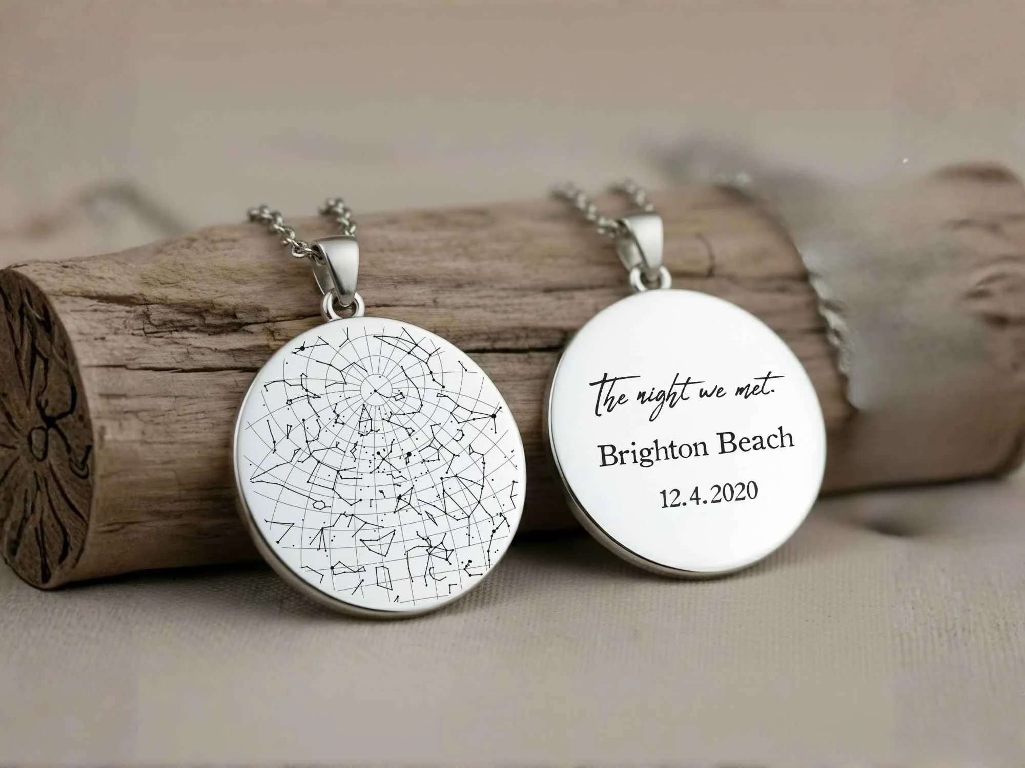 Star Map Necklace