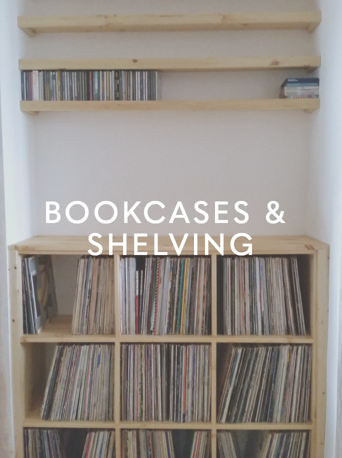 BOOKCASES & SHELVING