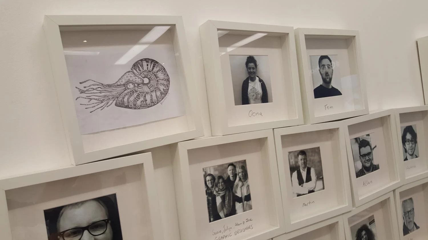 Our pop-up shop was made possible by design students and volunteers