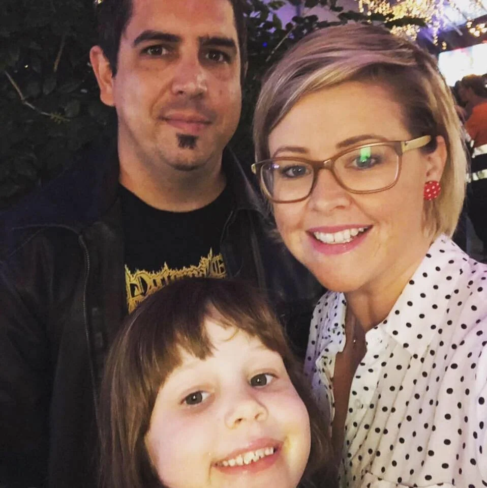 Kristy and her family