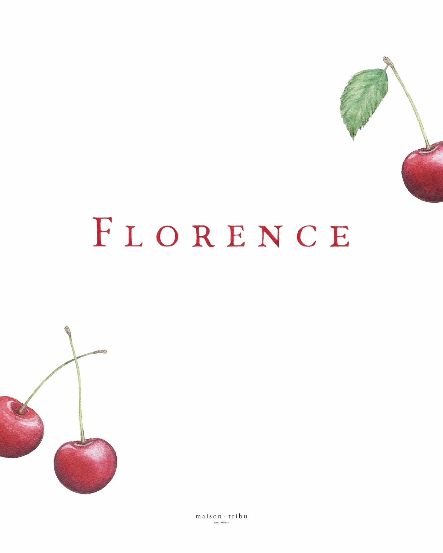 &bull; Florence arrived, and suddenly everything feels sweeter ~ &lsquo;The cherry on our cake, de kers op onze taart&rsquo; ~ this lovely family has welcomed a little girl and we wish her a life of wonder &amp; opportunity, wrapped in love &amp; kin