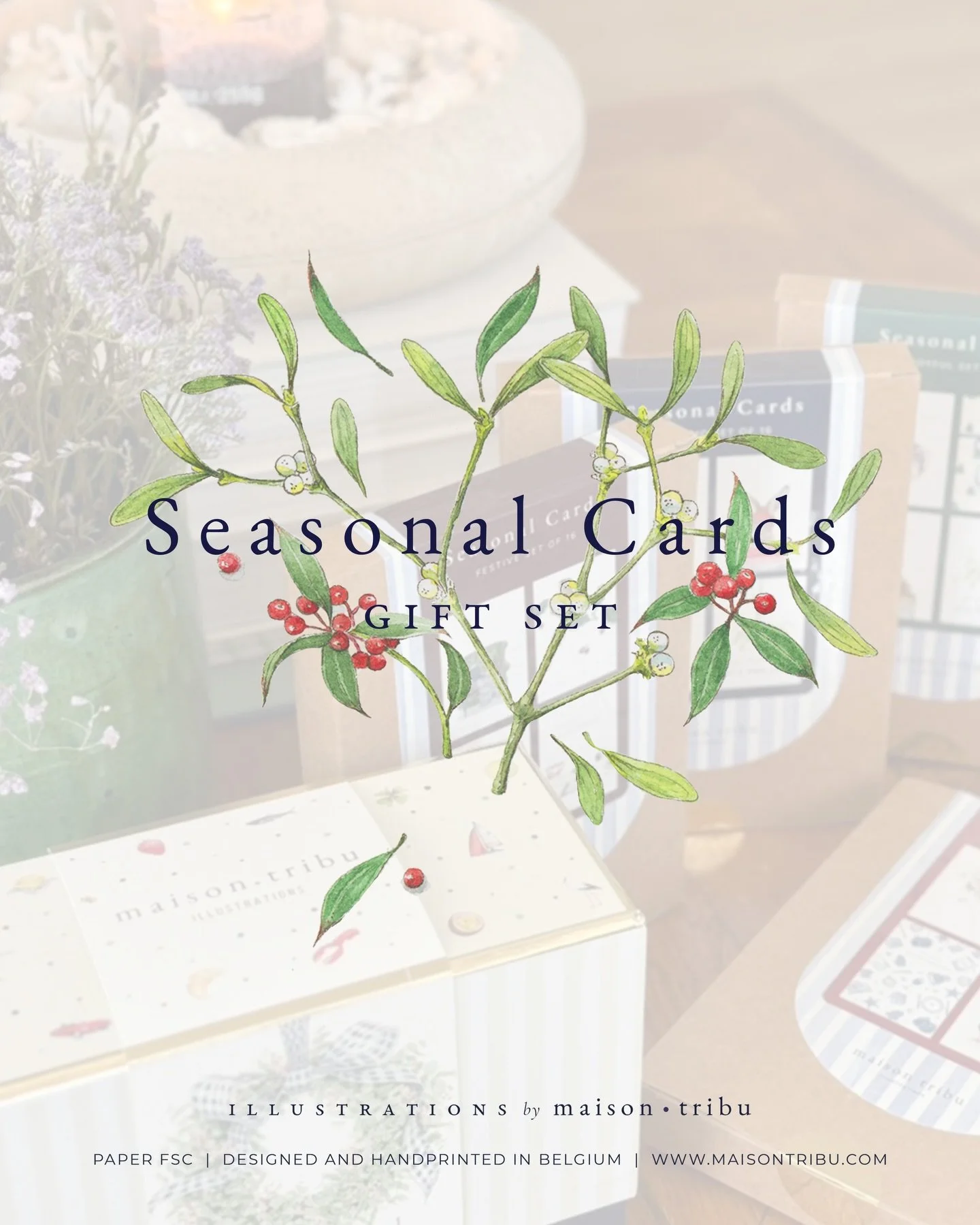 &bull; Spread a little love this season with a handwritten note ❤️
We&rsquo;ve put together a variety of sets (16 cards + envelopes) and, of course, our signature gift box with all 40 designs tucked inside ~ a little something for everyone &bull; #ma