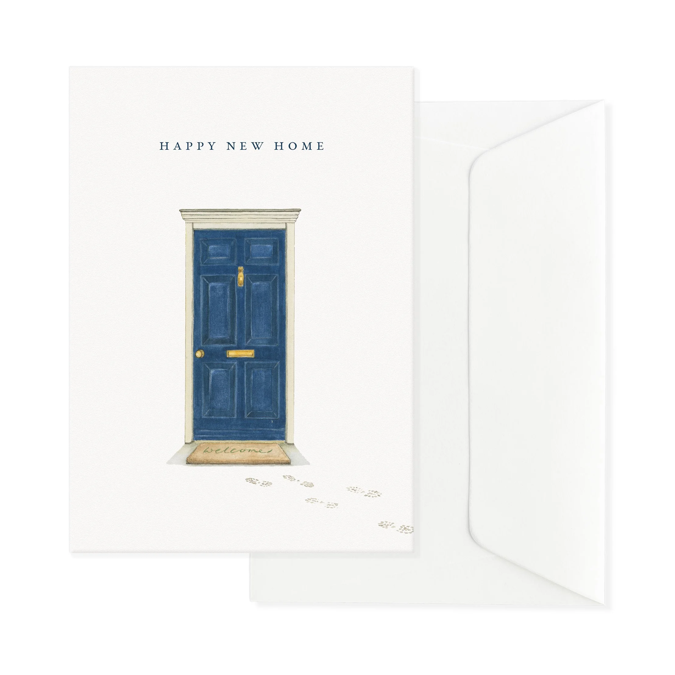 Happy New Home Blue Door