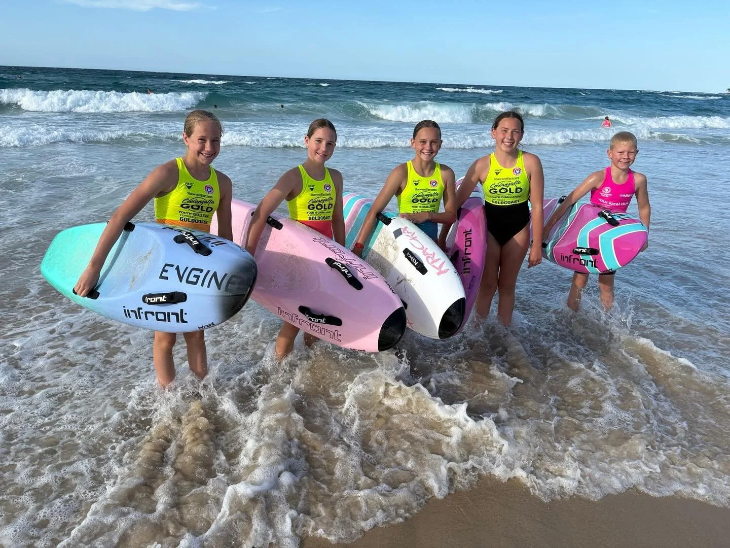 Congratulations to our super juniors who competed up at the Coolangatta Gold in Queensland on Sunday. 
For those who don&rsquo;t know it&rsquo;s a very long iron man event!

In the Youth Challenge :
U11&rsquo;s - Sonny 7th and Ollie 18th
U13&rsquo;s 