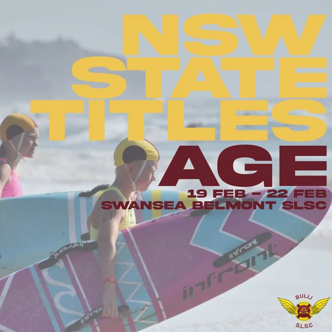 Our NSW State Championships campaign kicks off tomorrow as the Age Titles begin at Blacksmiths Beach. Hosted by Swansea Belmont, 35 Bulli Nippers head to a hotly contested state champs, with the crew ready and raring to go. One goal stands above all;