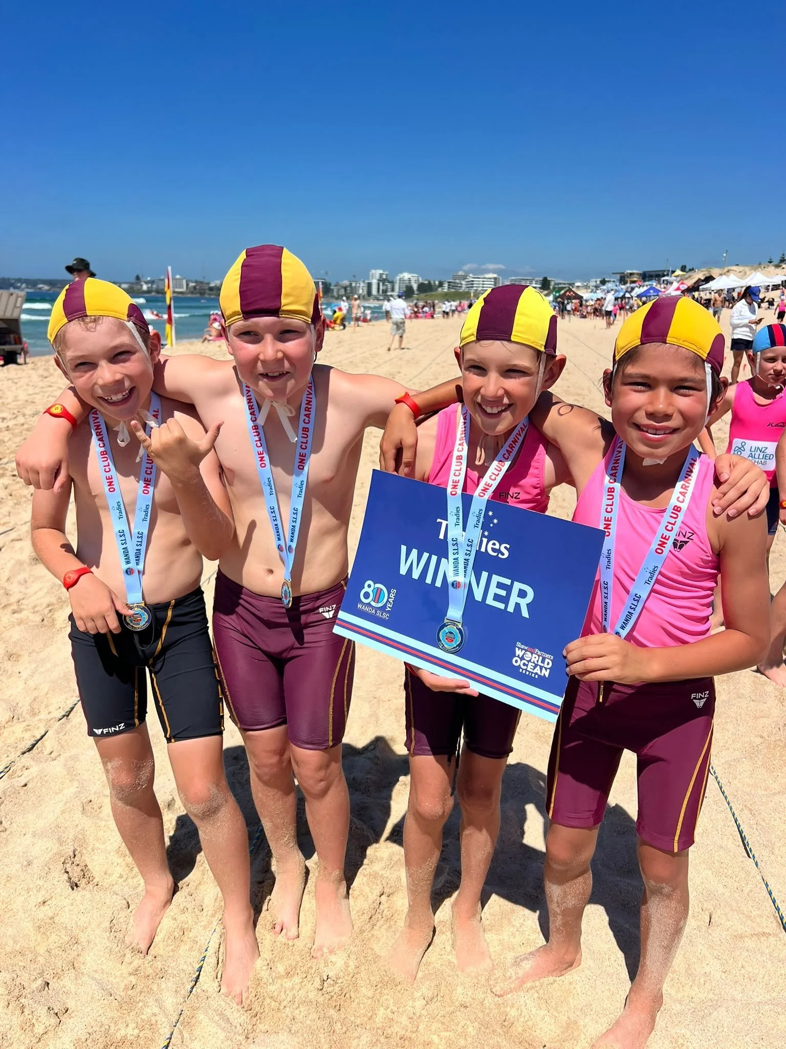 #SURFSPORTS - 1st carnival of the season for the club! Tradies Wanda SLSC One Club Carnival -  Well done to our team of 20 - nippers and seniors that competed yesterday!! A small but mighty contingent from Bulli in a very big carnival. We finished 15