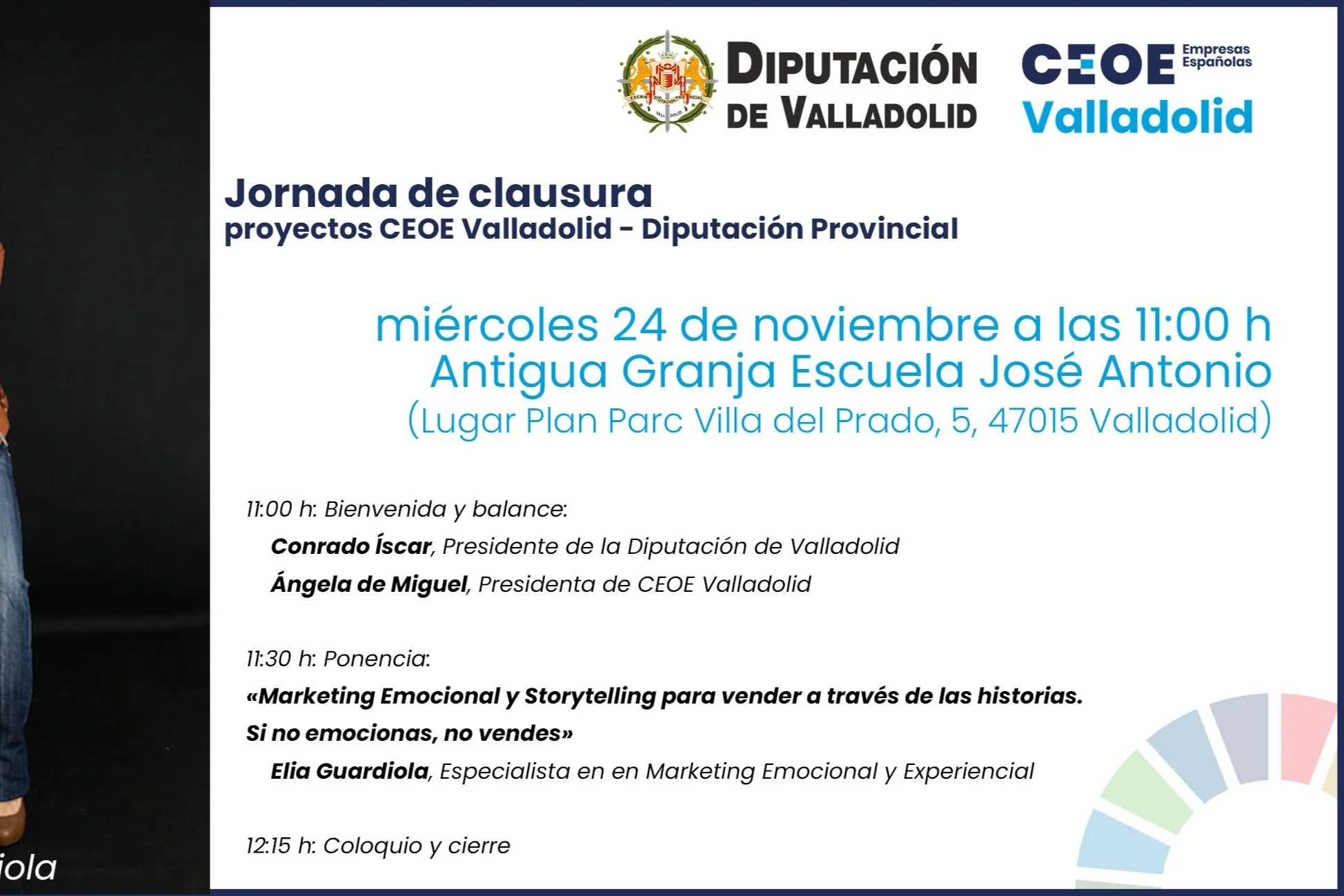 Jornada CEOE Valladolid - Diputación Provincial: Marketing Emocional y Storytelling