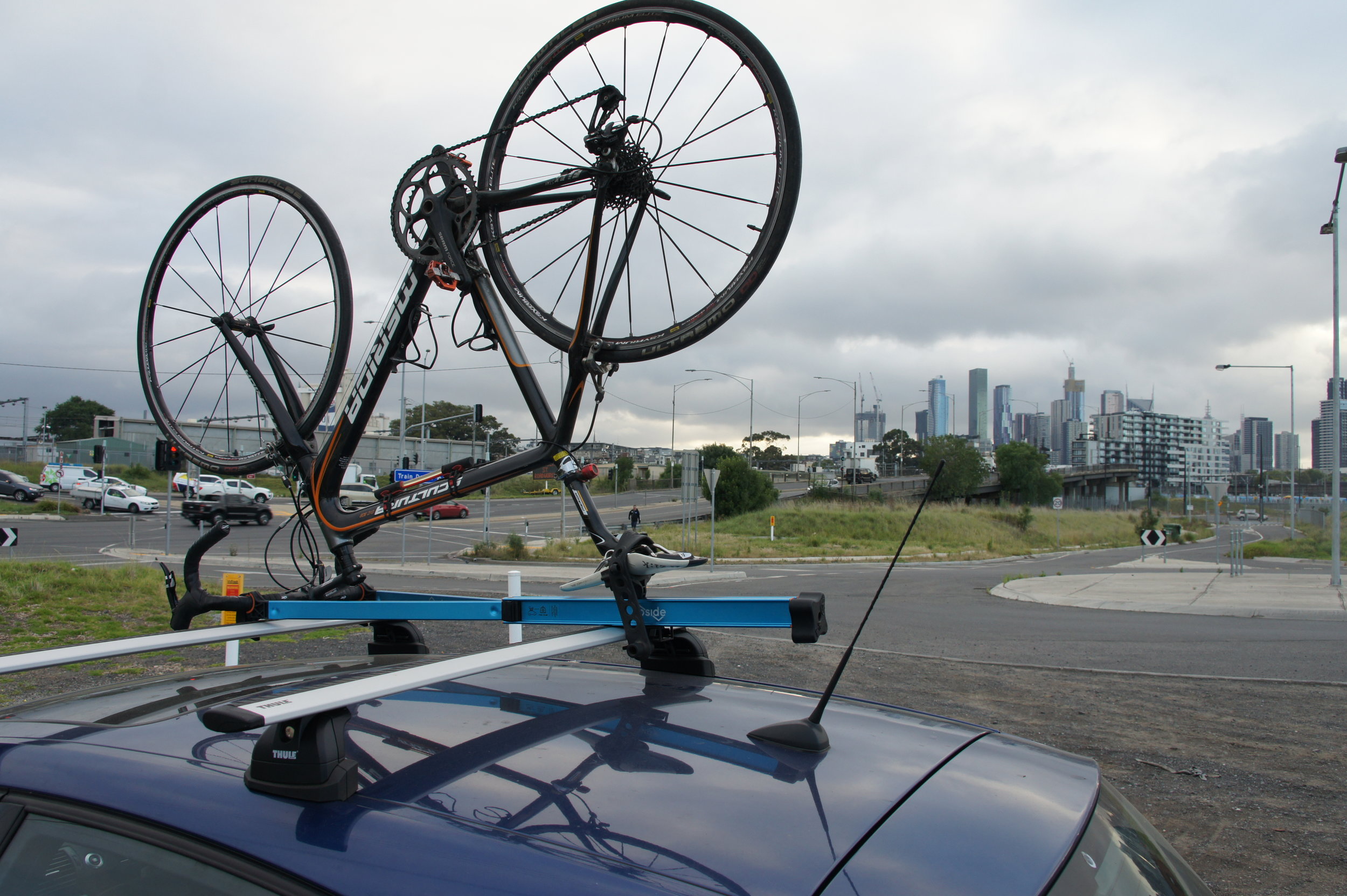 city crash bike rack