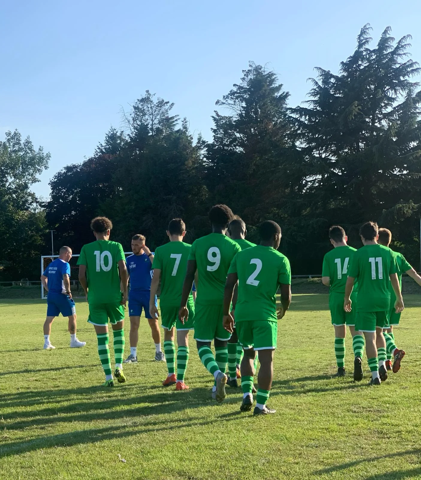 North Kent College Boys Smash Glebe Under 18's in Pre-Season Friendly
