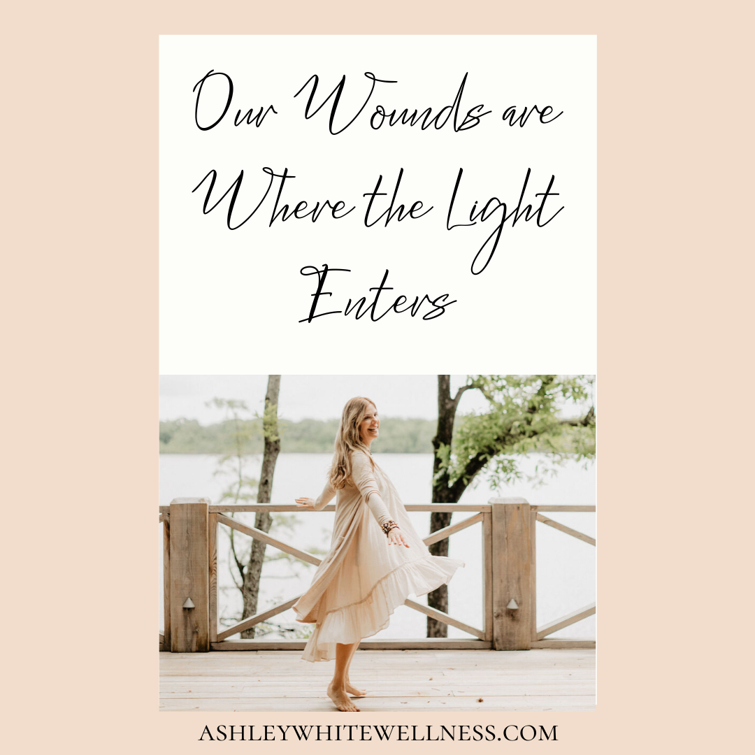 Our Wounds are Where the Light Enters