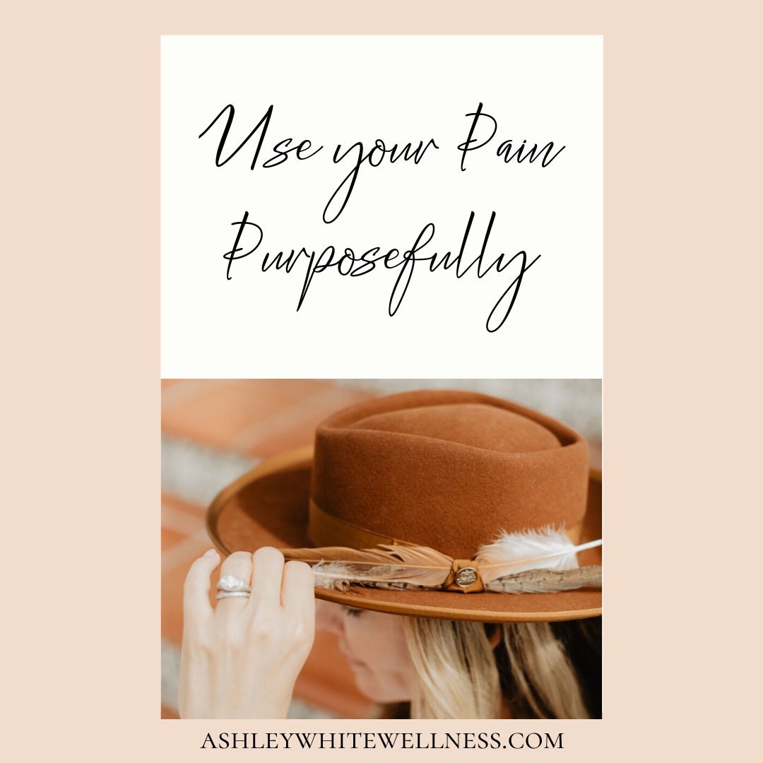 Use your Pain Purposefully