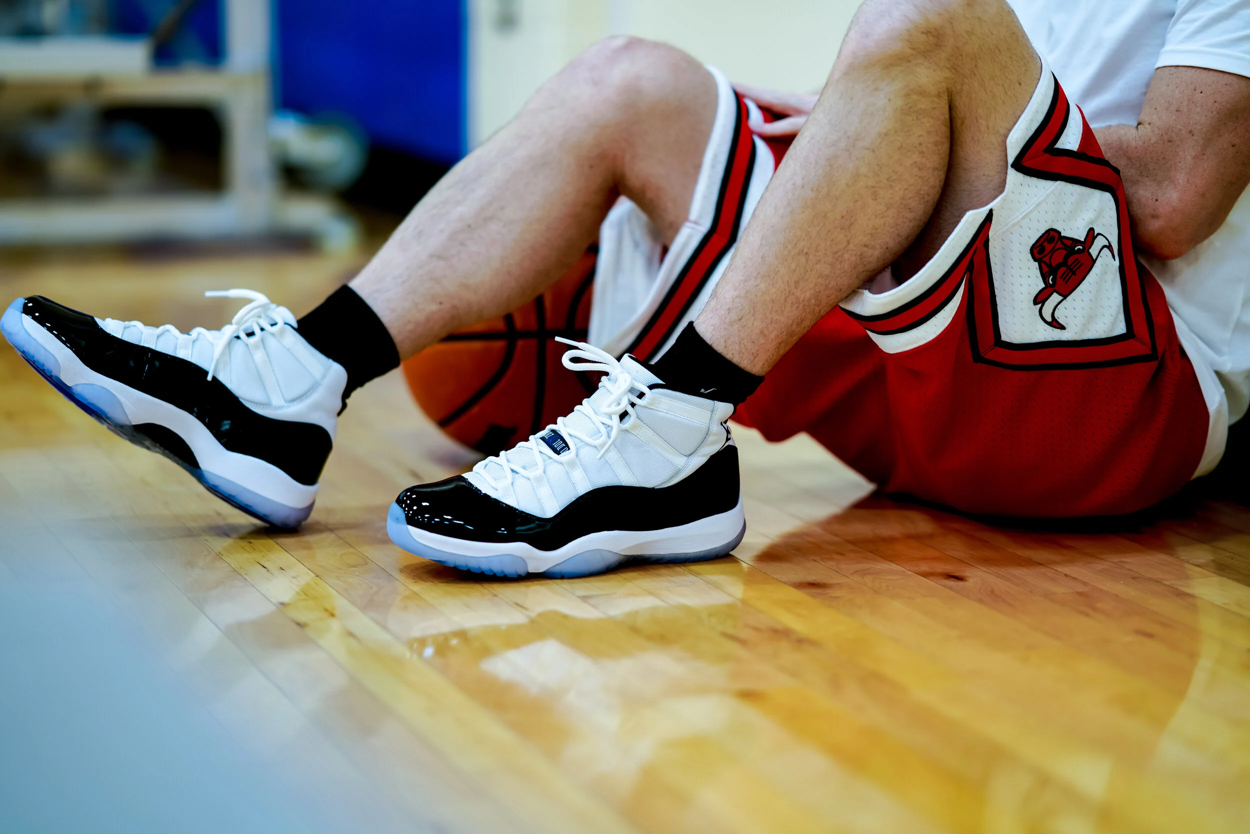Foot Xi Concord Jordan Xi Concord Low On Feet Jordan 11 Concord