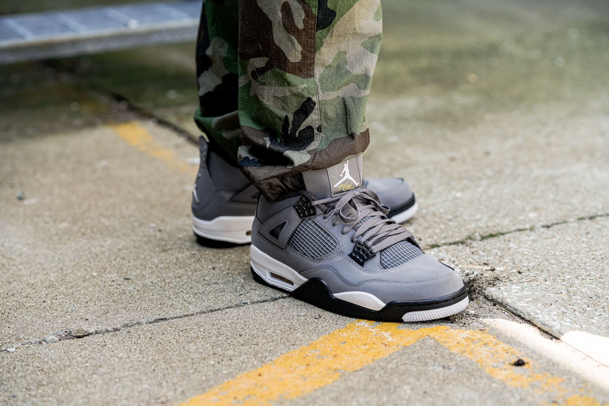 jordan grey retro 4