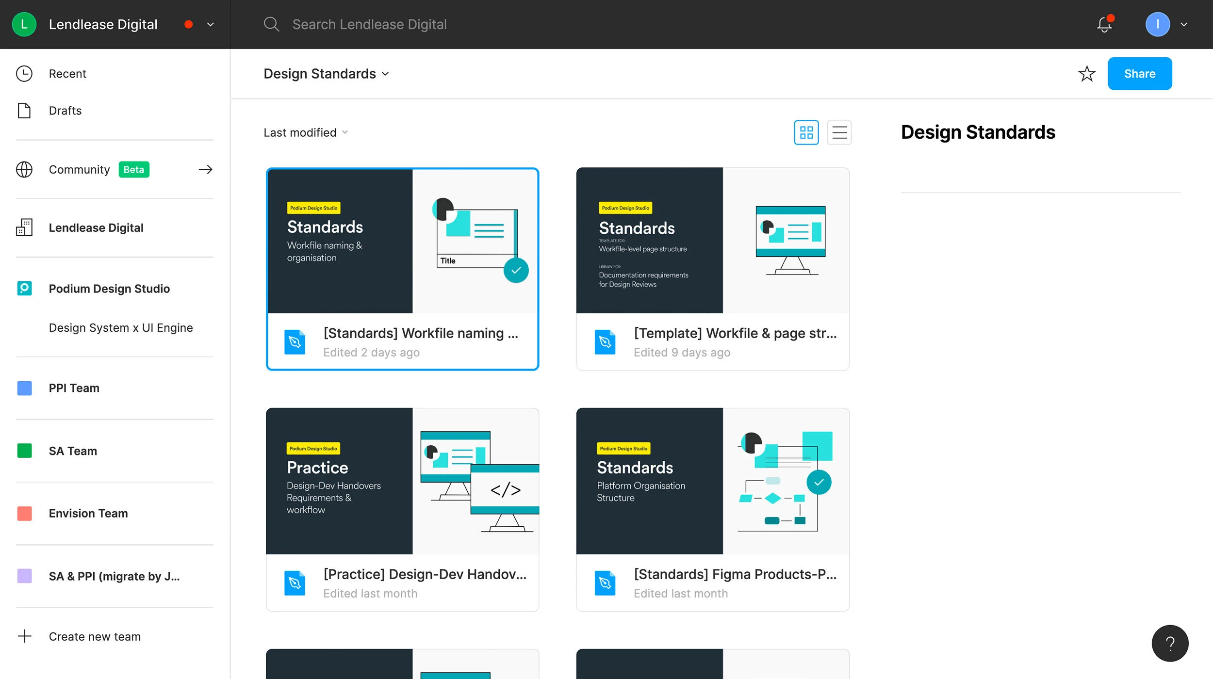 A Web Library in Figma was setup to house all the products components and design patterns.