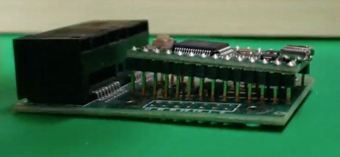 You will need to solder the pins under the Octo2811