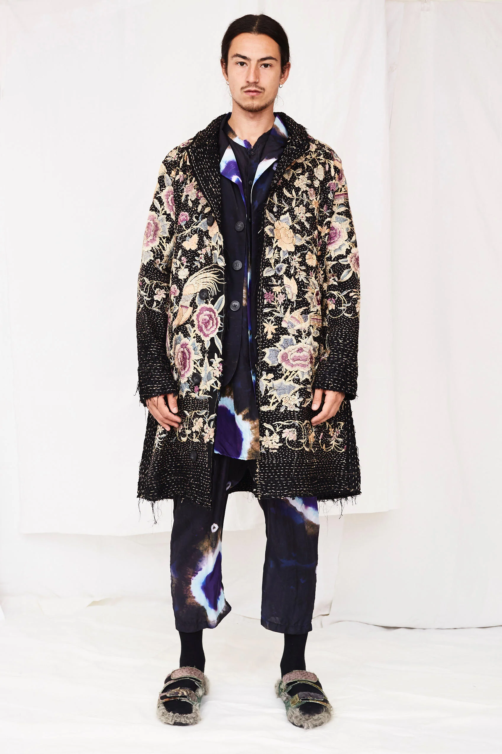 Rufus Coat, Marek Trousers, Felix Sandal