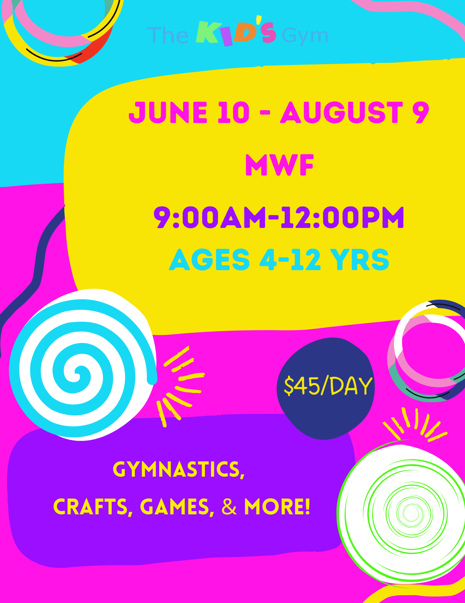 Summer Camp — The Kid's Gym