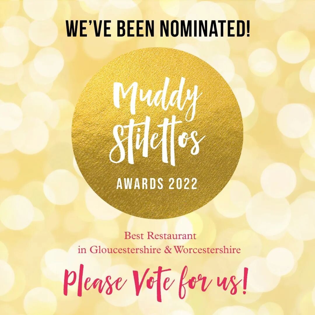 We're ecstatic to have been nominated for Best Restaurant in this year's @muddyglosworcs awards! 

Nominations run until this Friday if you'd like to nominate us too - fingers crossed we make it through to the finals! 🤞💙

glosworcs.muddystilettos.c