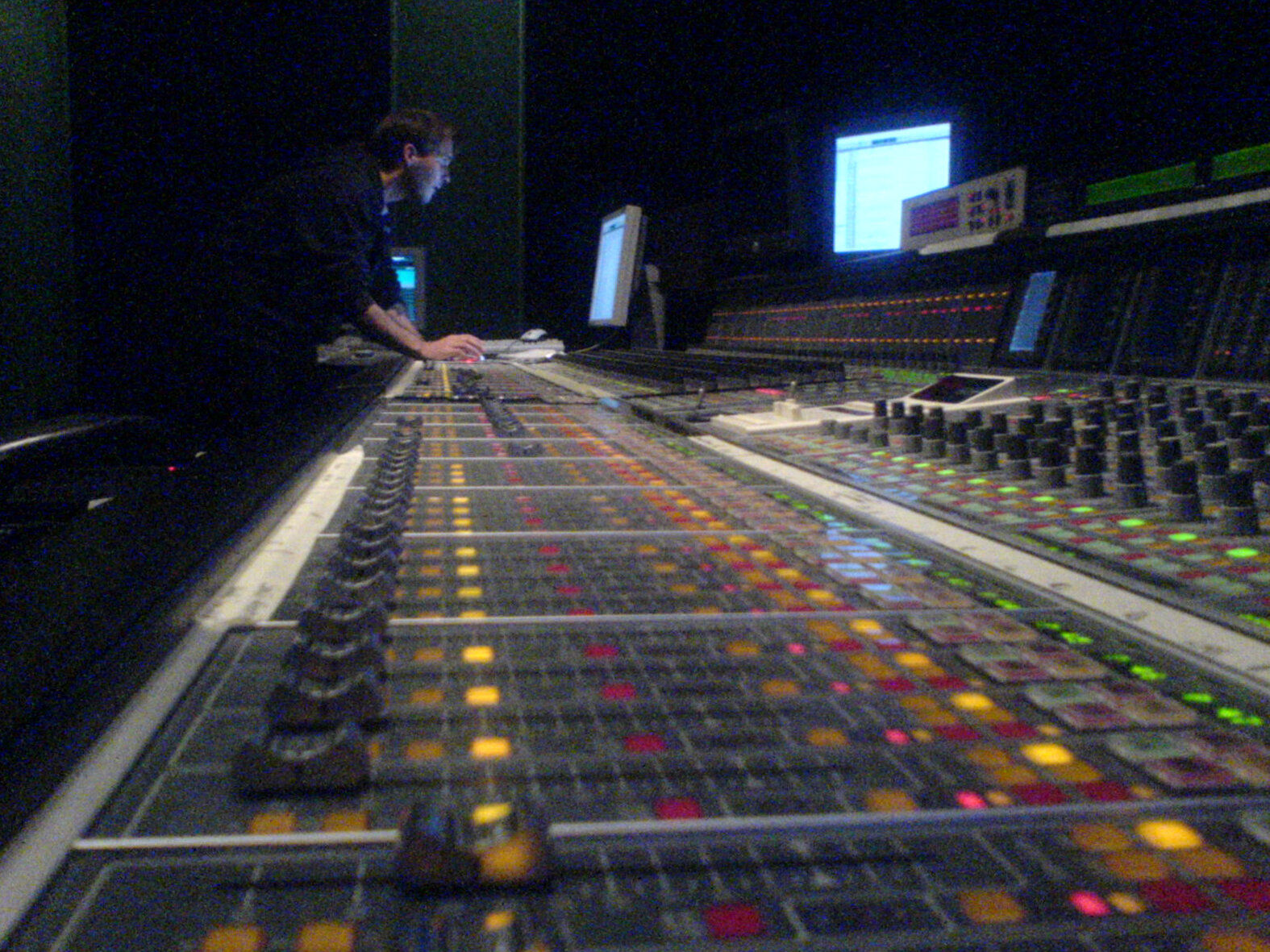 Matthias Schwab mixing the sound for Soft at Elektrofilm in Berlin, an amazing facility that covers every aspect of post-production.