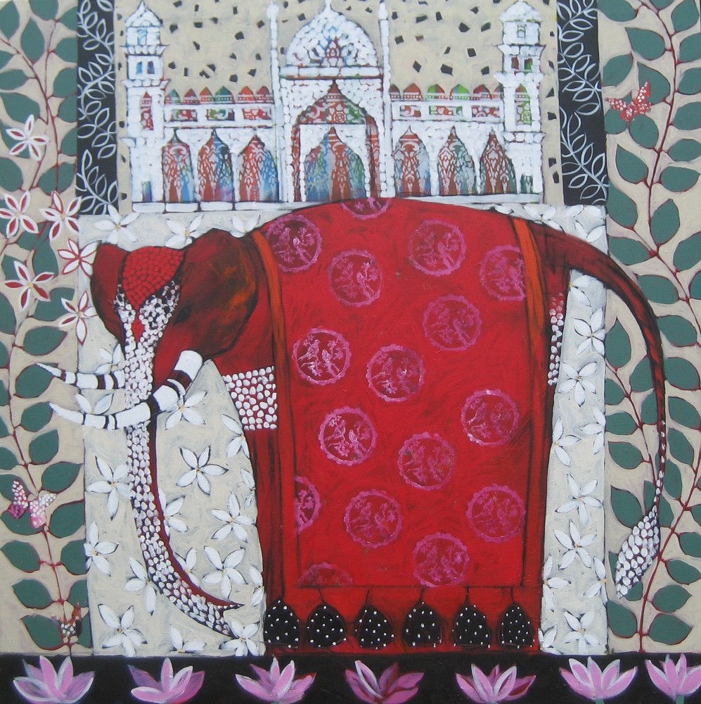 Red Elephant - Sold