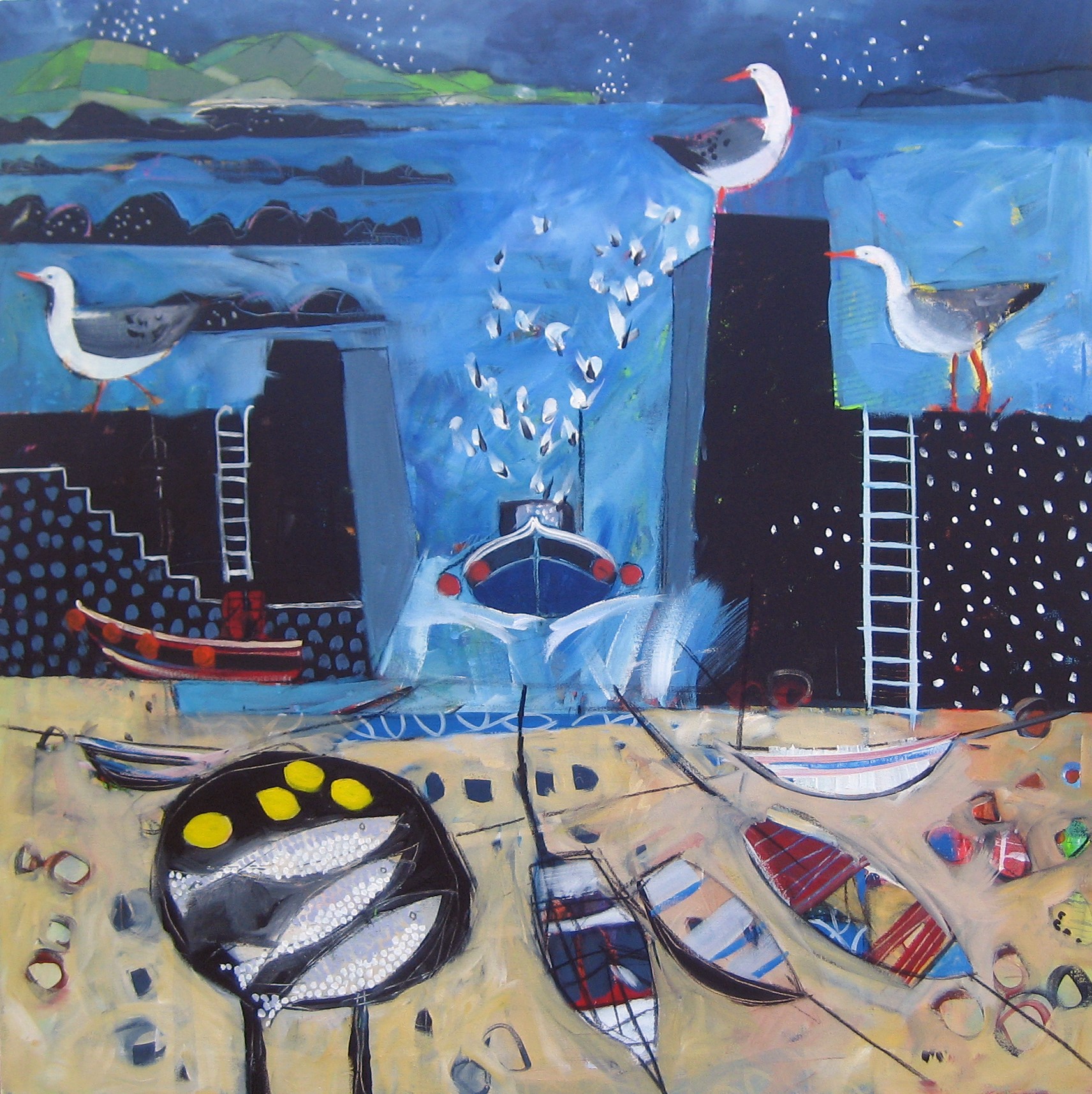 Mousehole Harbour II - Sold