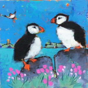 Puffins - Sold
