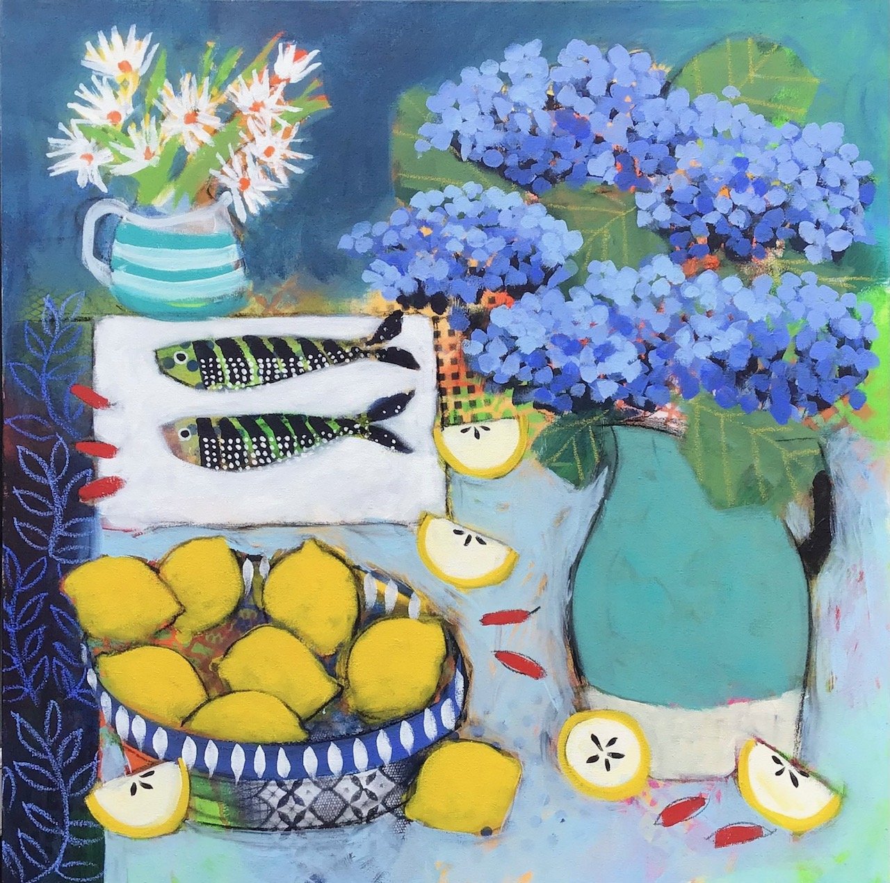 Hydrangea and Lemons.jpeg